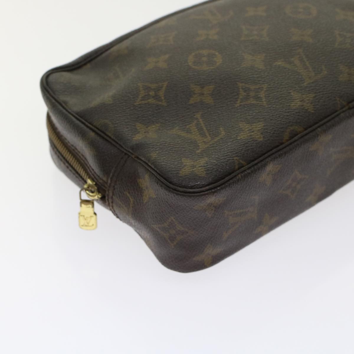 LOUIS VUITTON Monogram Trousse Toilette 23 Clutch Bag M47524 LV Auth am4726