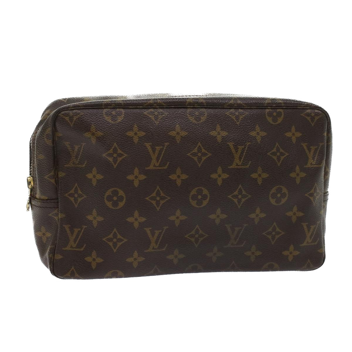 LOUIS VUITTON Monogram Trousse Toilette 28 Clutch Bag M47522 LV Auth am4737