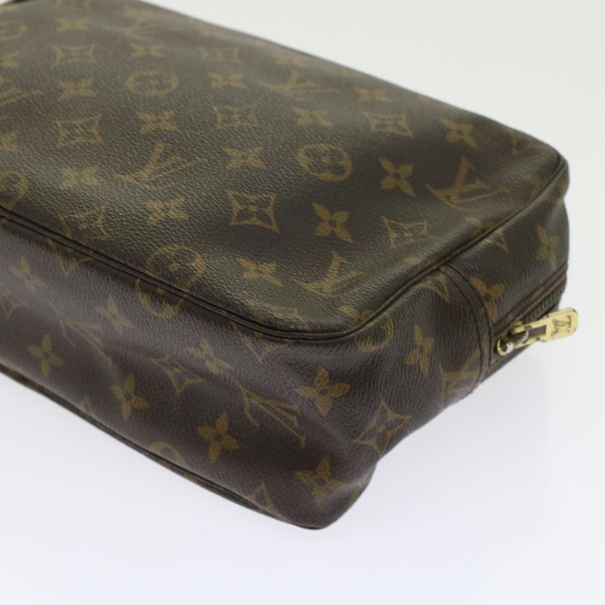 LOUIS VUITTON Monogram Trousse Toilette 28 Clutch Bag M47522 LV Auth am4737