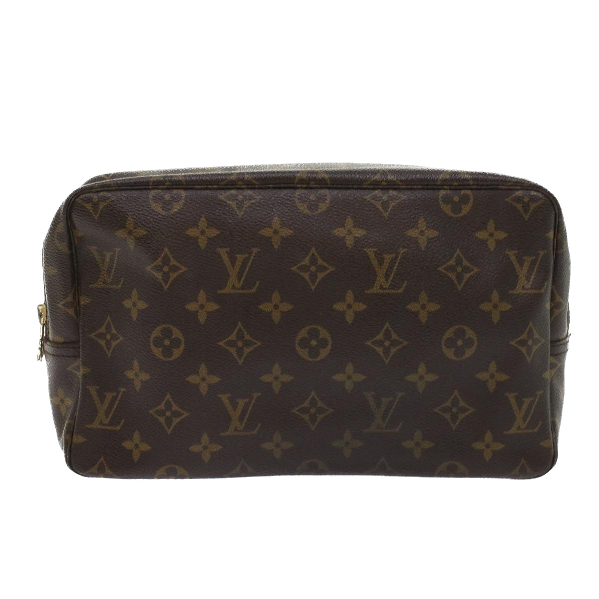 LOUIS VUITTON Monogram Trousse Toilette 28 Clutch Bag M47522 LV Auth am4737