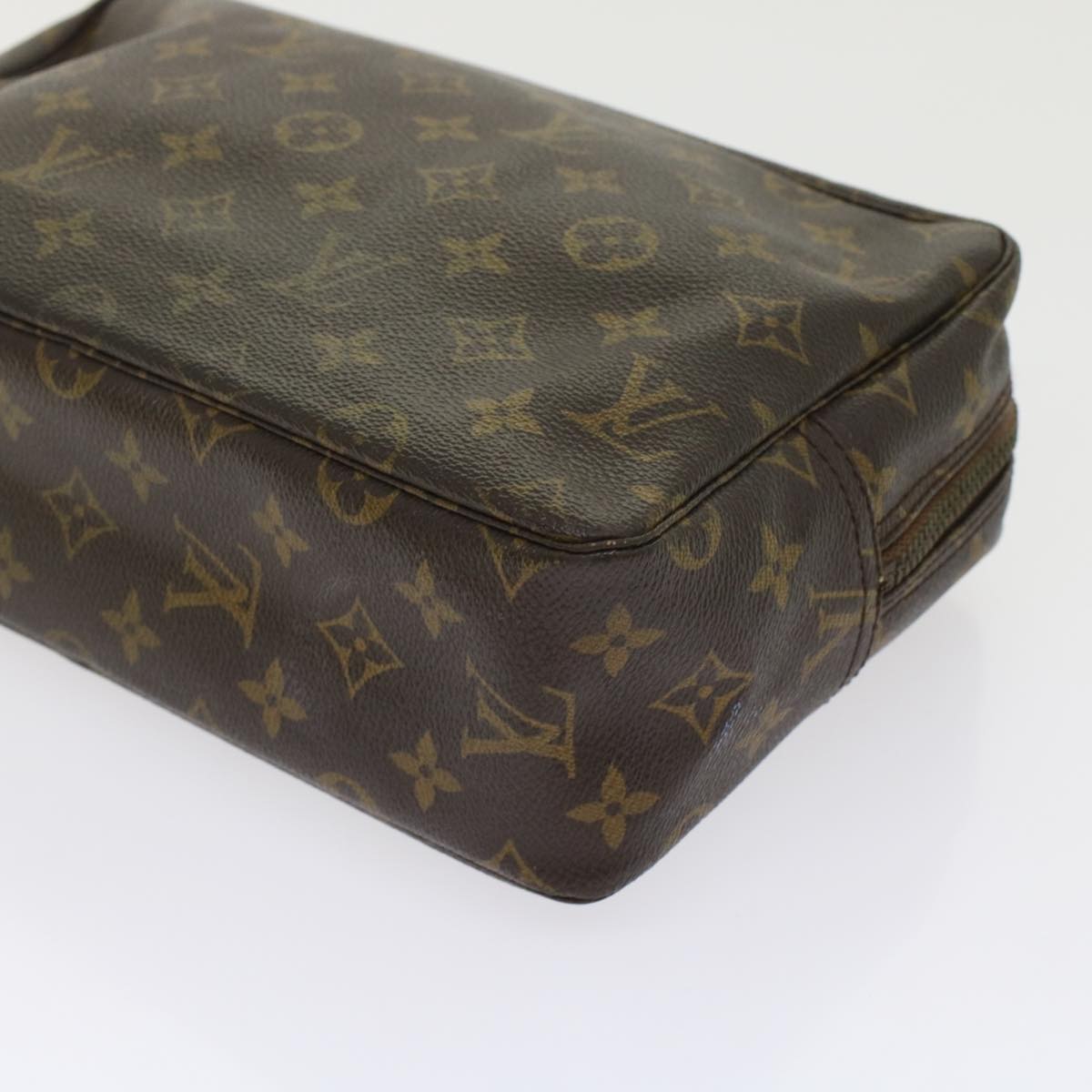 LOUIS VUITTON Monogram Trousse Toilette 28 Clutch Bag M47522 LV Auth am4737