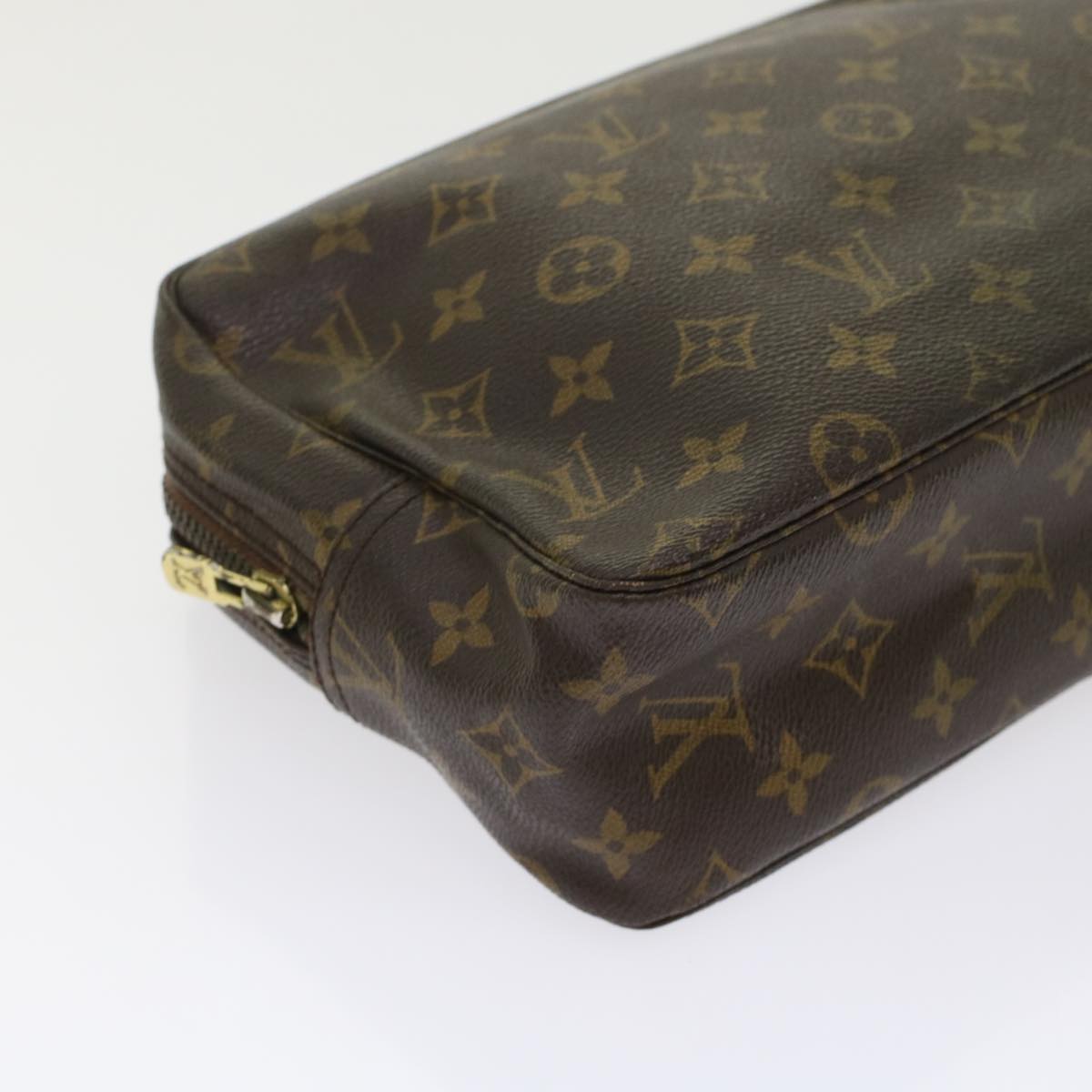 LOUIS VUITTON Monogram Trousse Toilette 28 Clutch Bag M47522 LV Auth am4737