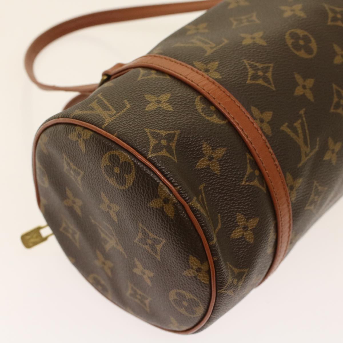 LOUIS VUITTON Monogram Papillon 26 Hand Bag M51386 LV Auth am4738