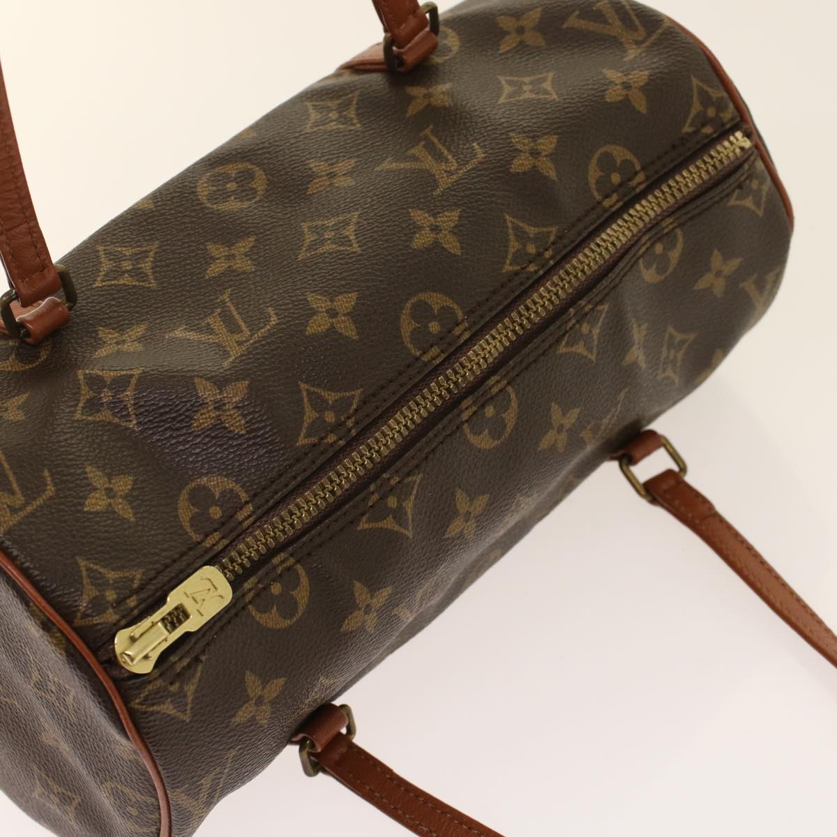 LOUIS VUITTON Monogram Papillon 26 Hand Bag M51386 LV Auth am4738