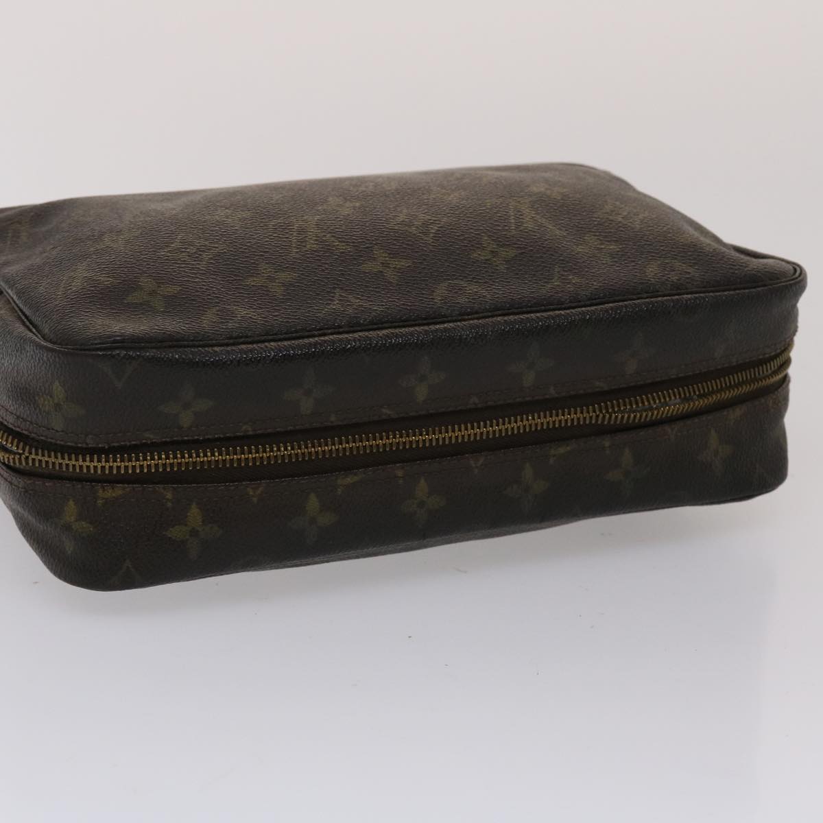 LOUIS VUITTON Monogram Trousse Toilette 28 Clutch Bag M47522 LV Auth am4793