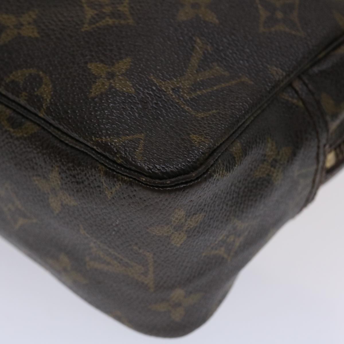 LOUIS VUITTON Monogram Trousse Toilette 28 Clutch Bag M47522 LV Auth am4802