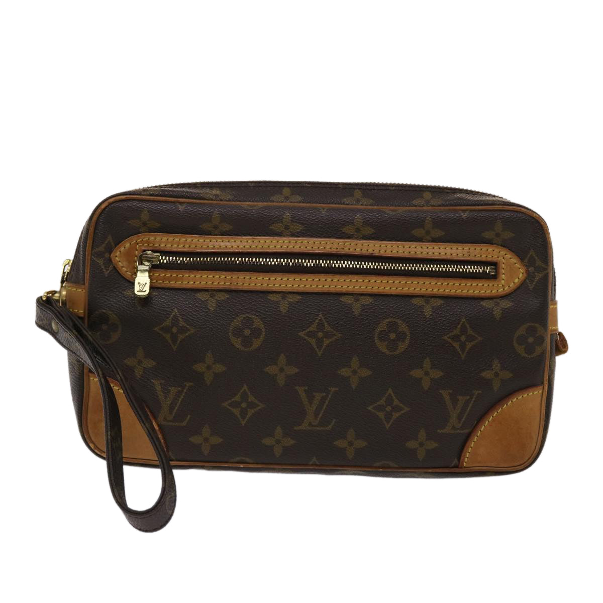 LOUIS VUITTON Monogram Marly Dragonne GM Clutch Bag M51825 LV Auth am4804