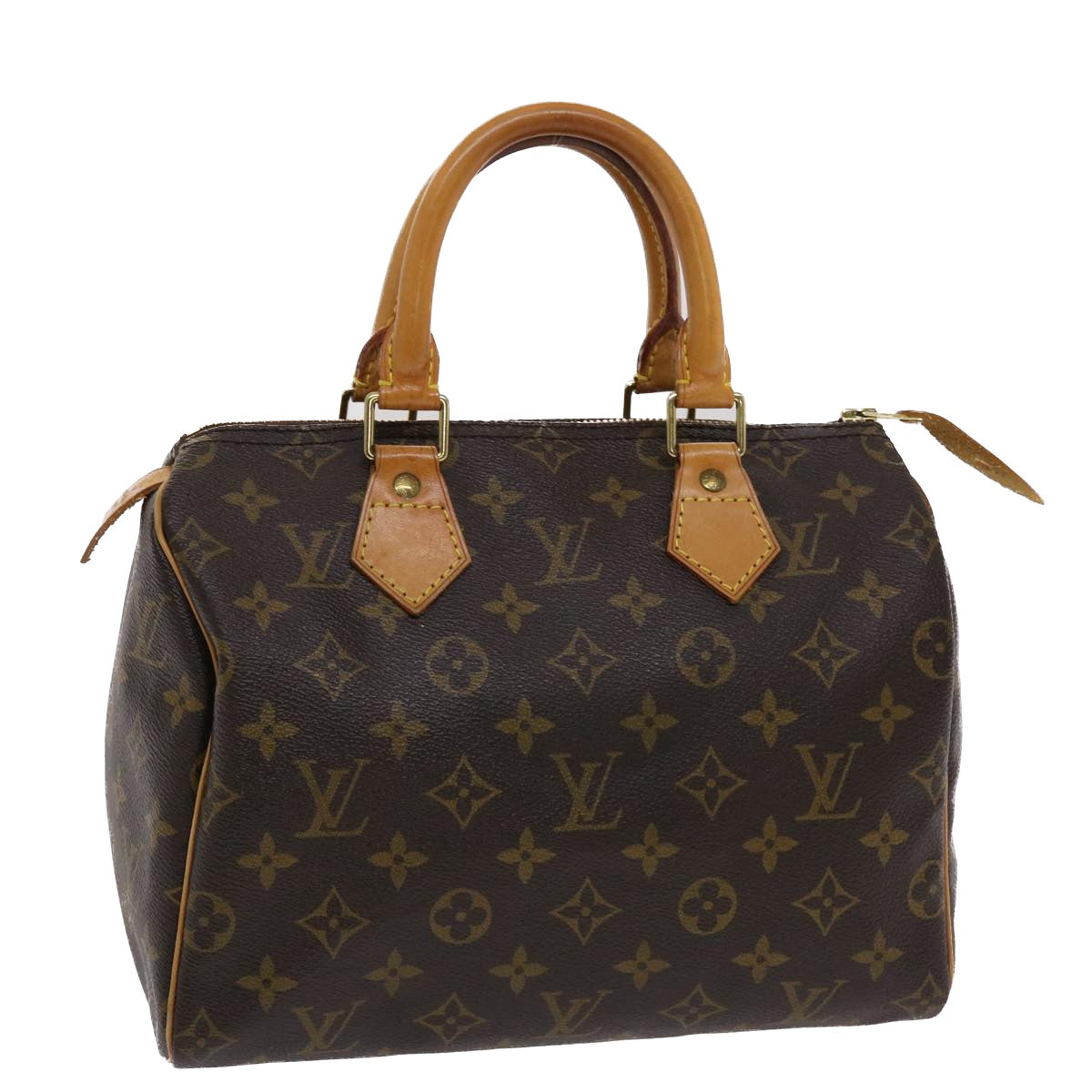 LOUIS VUITTON Monogram Speedy 25 Hand Bag M41528 LV Auth am4805