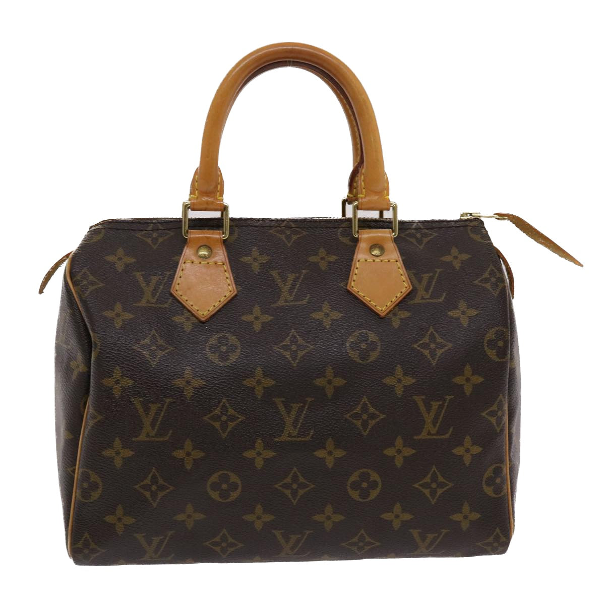 LOUIS VUITTON Monogram Speedy 25 Hand Bag M41528 LV Auth am4805