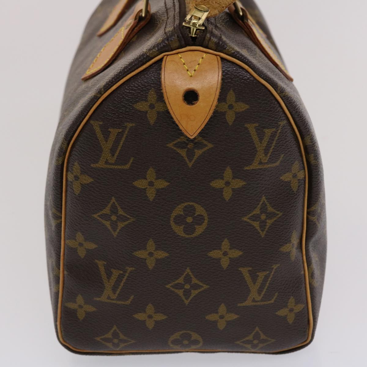 LOUIS VUITTON Monogram Speedy 25 Hand Bag M41528 LV Auth am4805