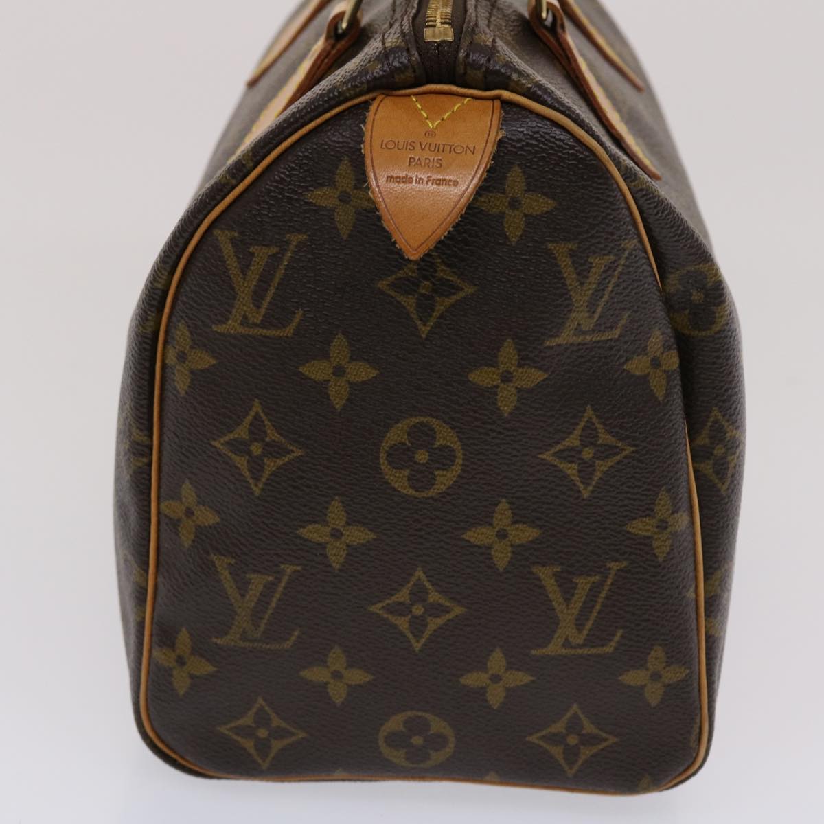 LOUIS VUITTON Monogram Speedy 25 Hand Bag M41528 LV Auth am4805