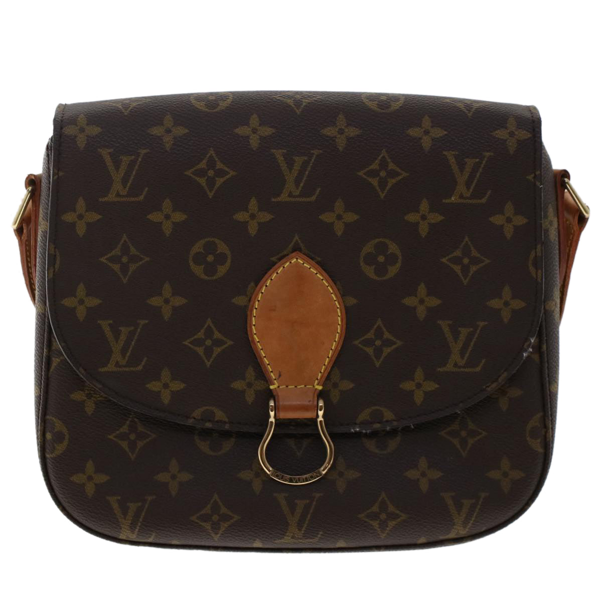 LOUIS VUITTON Monogram Saint Cloud GM Shoulder Bag M51242 LV Auth am4808