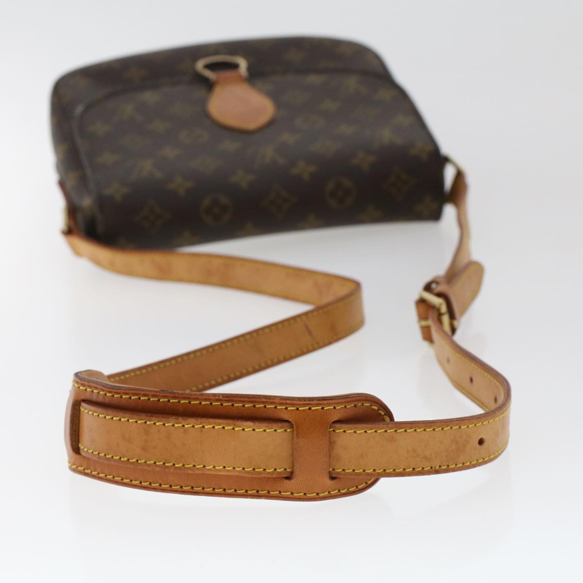 LOUIS VUITTON Monogram Saint Cloud GM Shoulder Bag M51242 LV Auth am4808