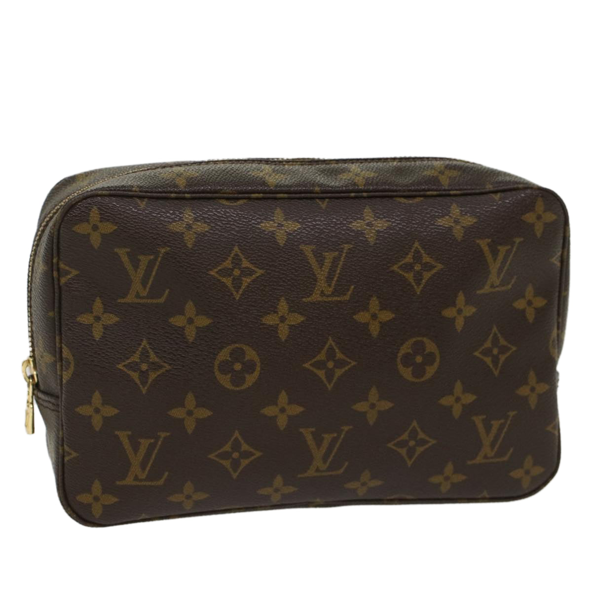 LOUIS VUITTON Monogram Trousse Toilette 23 Clutch Bag M47524 LV Auth am4827