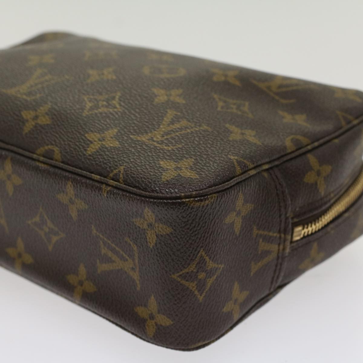 LOUIS VUITTON Monogram Trousse Toilette 23 Clutch Bag M47524 LV Auth am4827