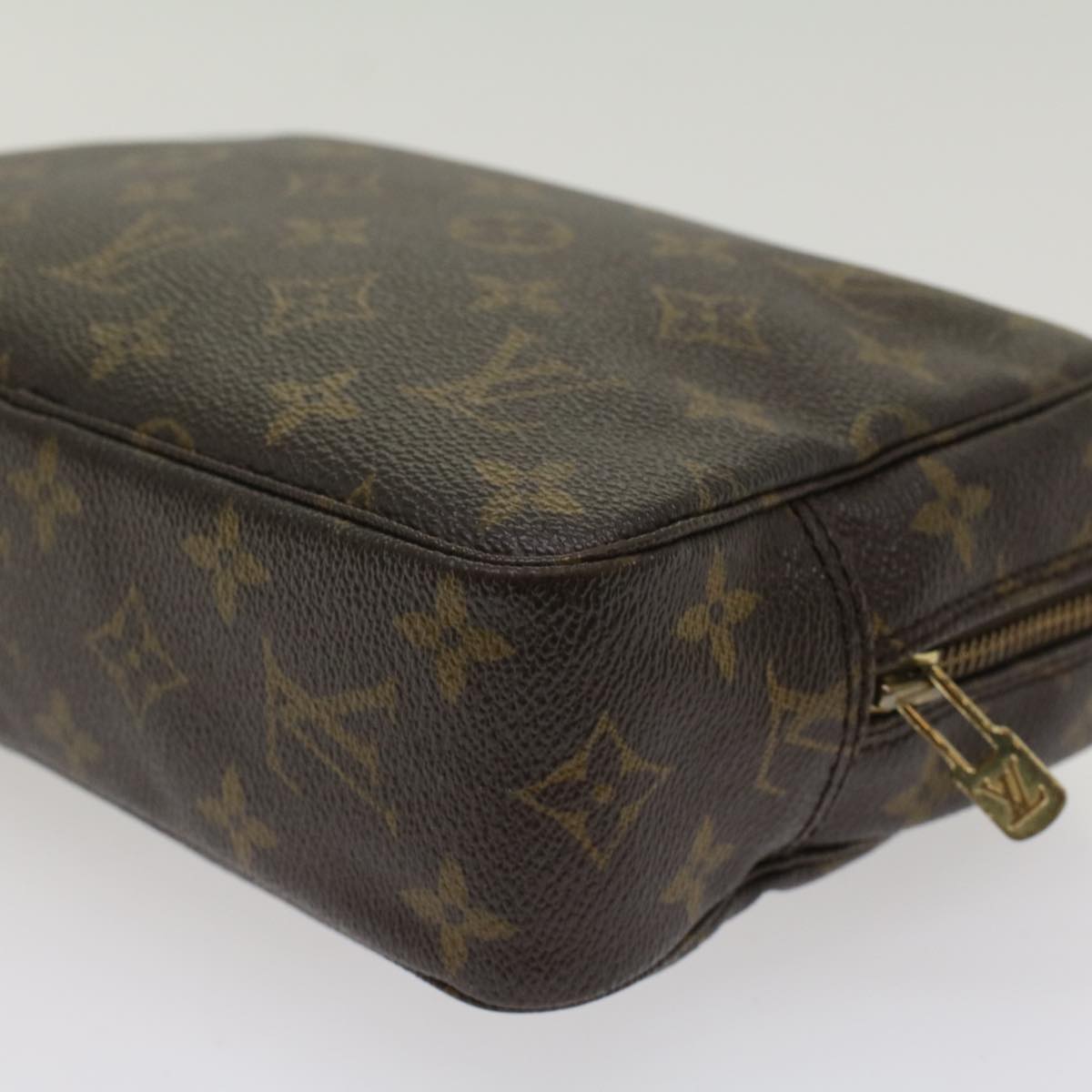 LOUIS VUITTON Monogram Trousse Toilette 23 Clutch Bag M47524 LV Auth am4828