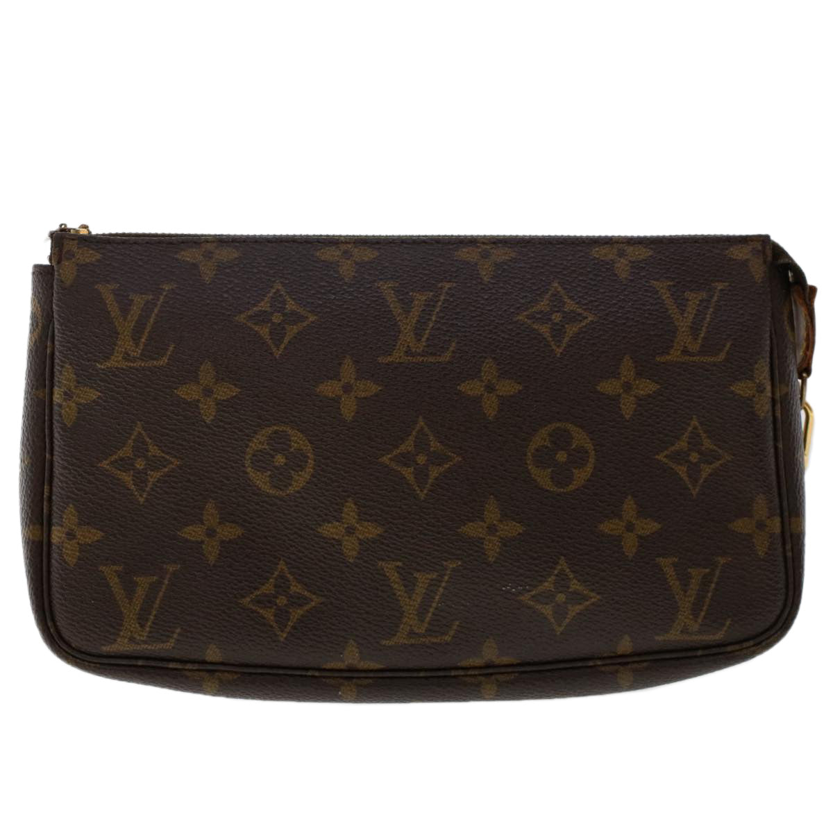 LOUIS VUITTON Monogram Pochette Accessoires Pouch M51980 LV Auth am4829