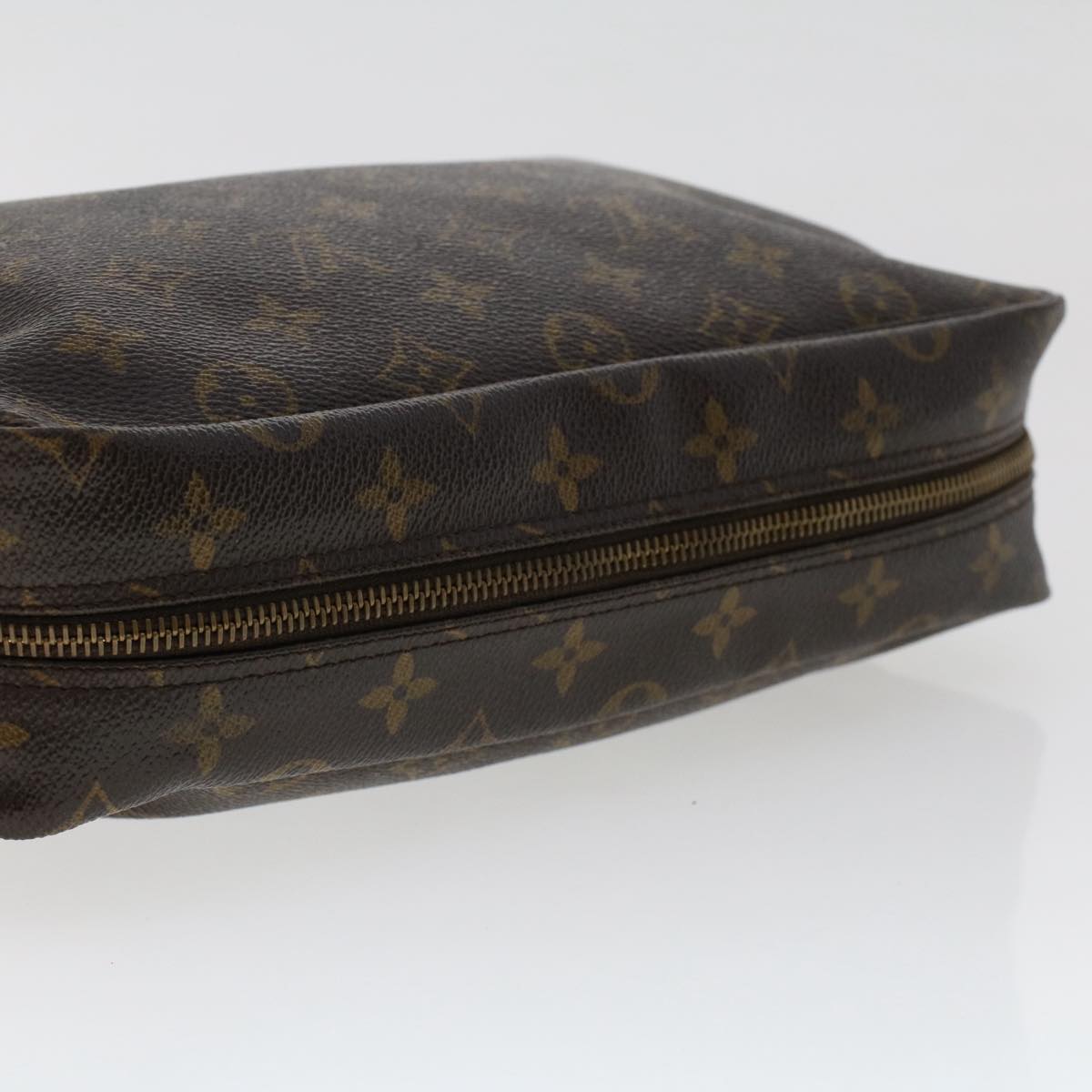 LOUIS VUITTON Monogram Trousse Toilette 28 Clutch Bag M47522 LV Auth am4833