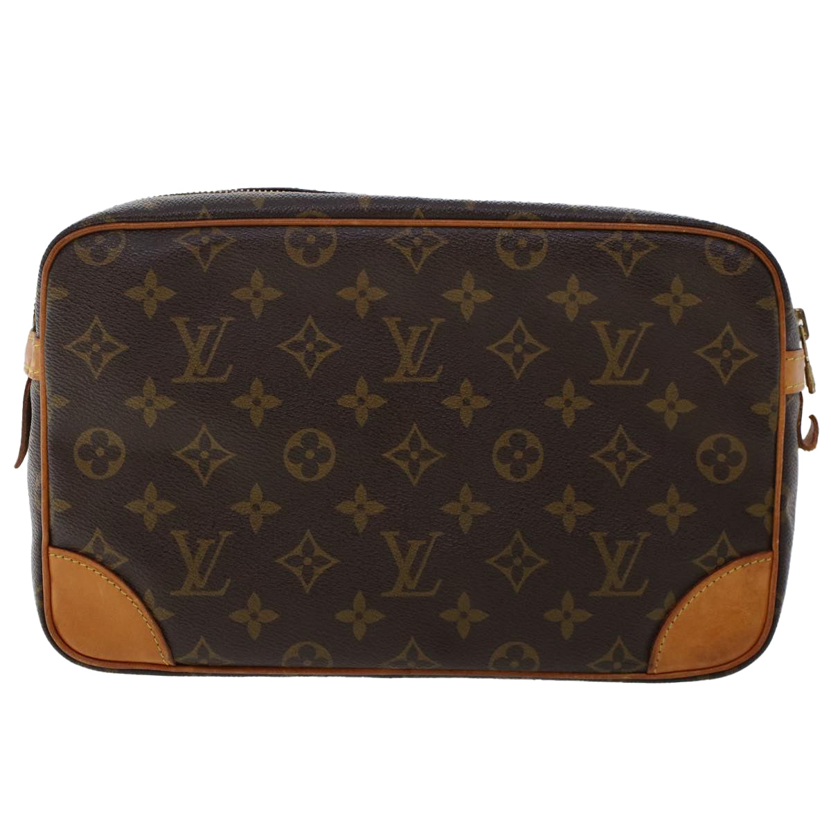 LOUIS VUITTON Monogram Compiegne 28 Clutch Bag M51845 LV Auth am4834 - 0