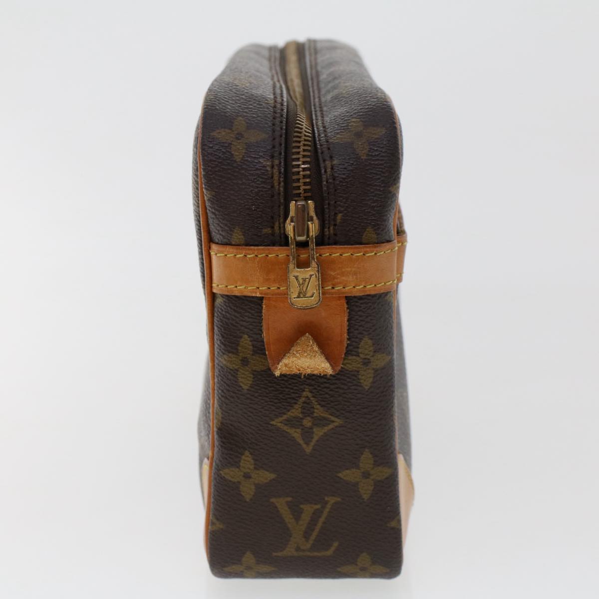 LOUIS VUITTON Monogram Compiegne 28 Clutch Bag M51845 LV Auth am4834