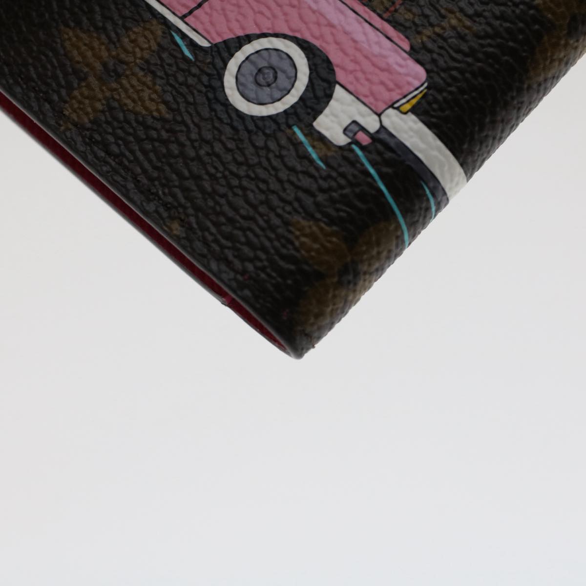 LOUIS VUITTON Monogram Vivienne Couverture Passport Case M80858 LV Auth am4900