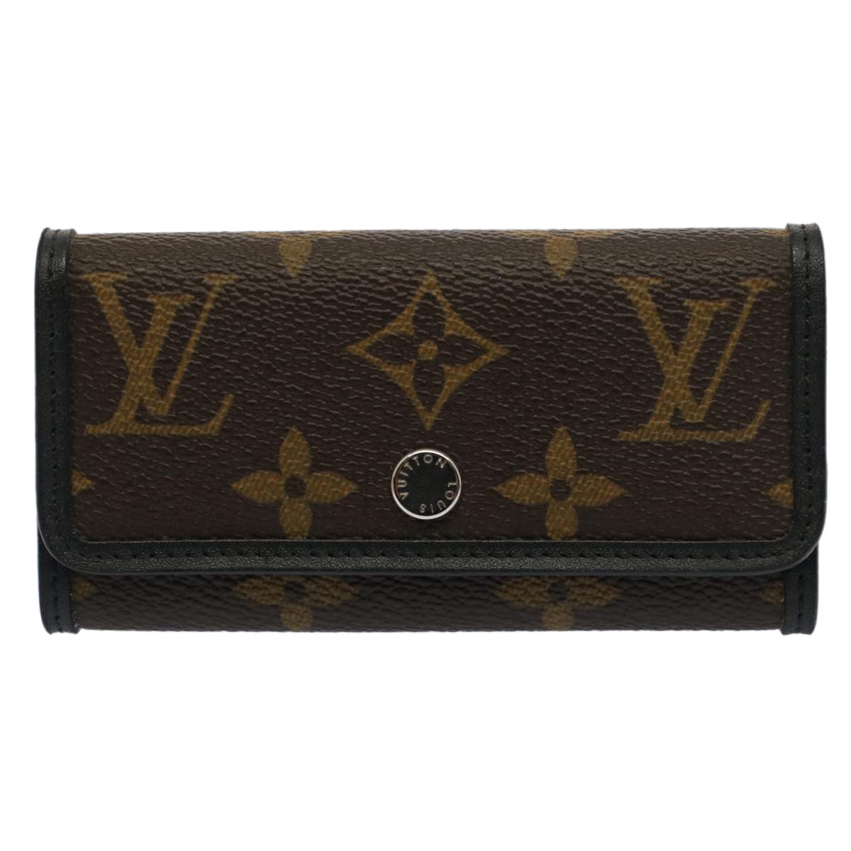 LOUIS VUITTON Monogram Macassar Multicles 6 Key Case M60165 LV Auth am4917