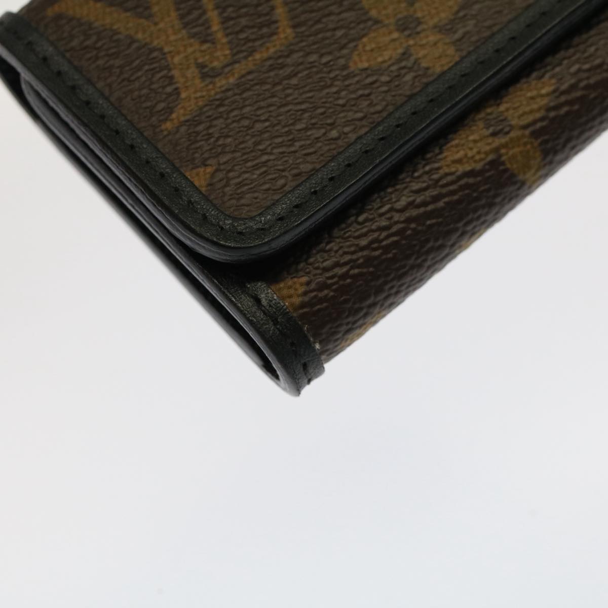 LOUIS VUITTON Monogram Macassar Multicles 6 Key Case M60165 LV Auth am4917