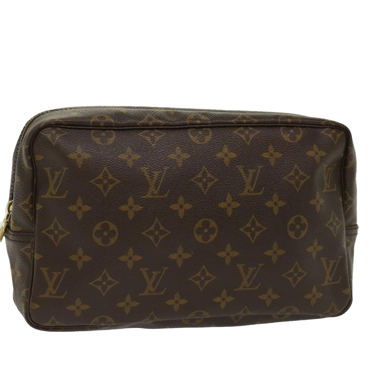 LOUIS VUITTON Monogram Trousse Toilette 28 Clutch Bag M47522 LV Auth am4924