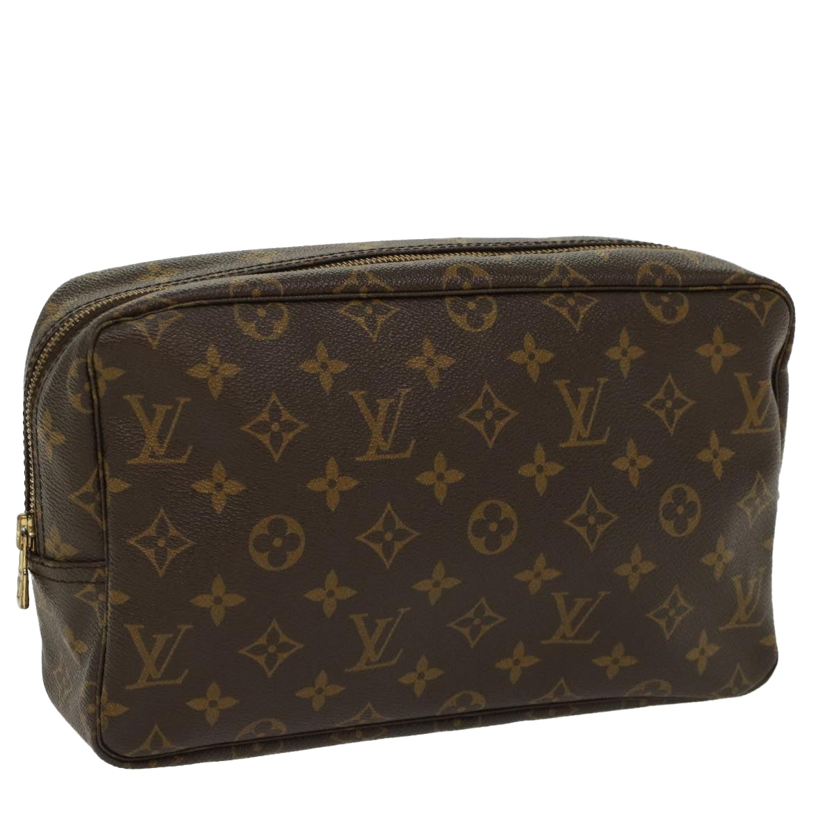 LOUIS VUITTON Monogram Trousse Toilette 28 Clutch Bag M47522 LV Auth am4927