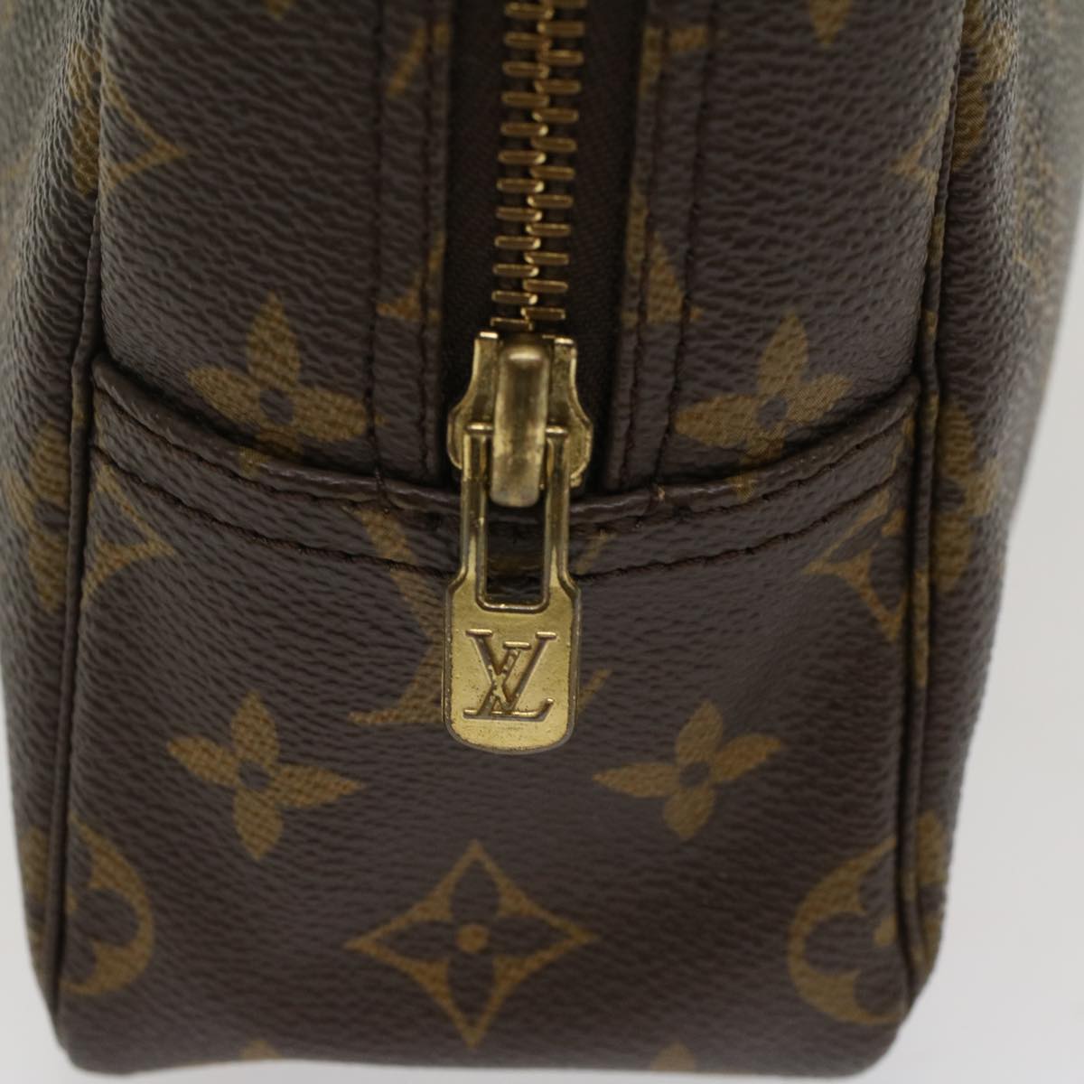 LOUIS VUITTON Monogram Trousse Toilette 28 Clutch Bag M47522 LV Auth am4927