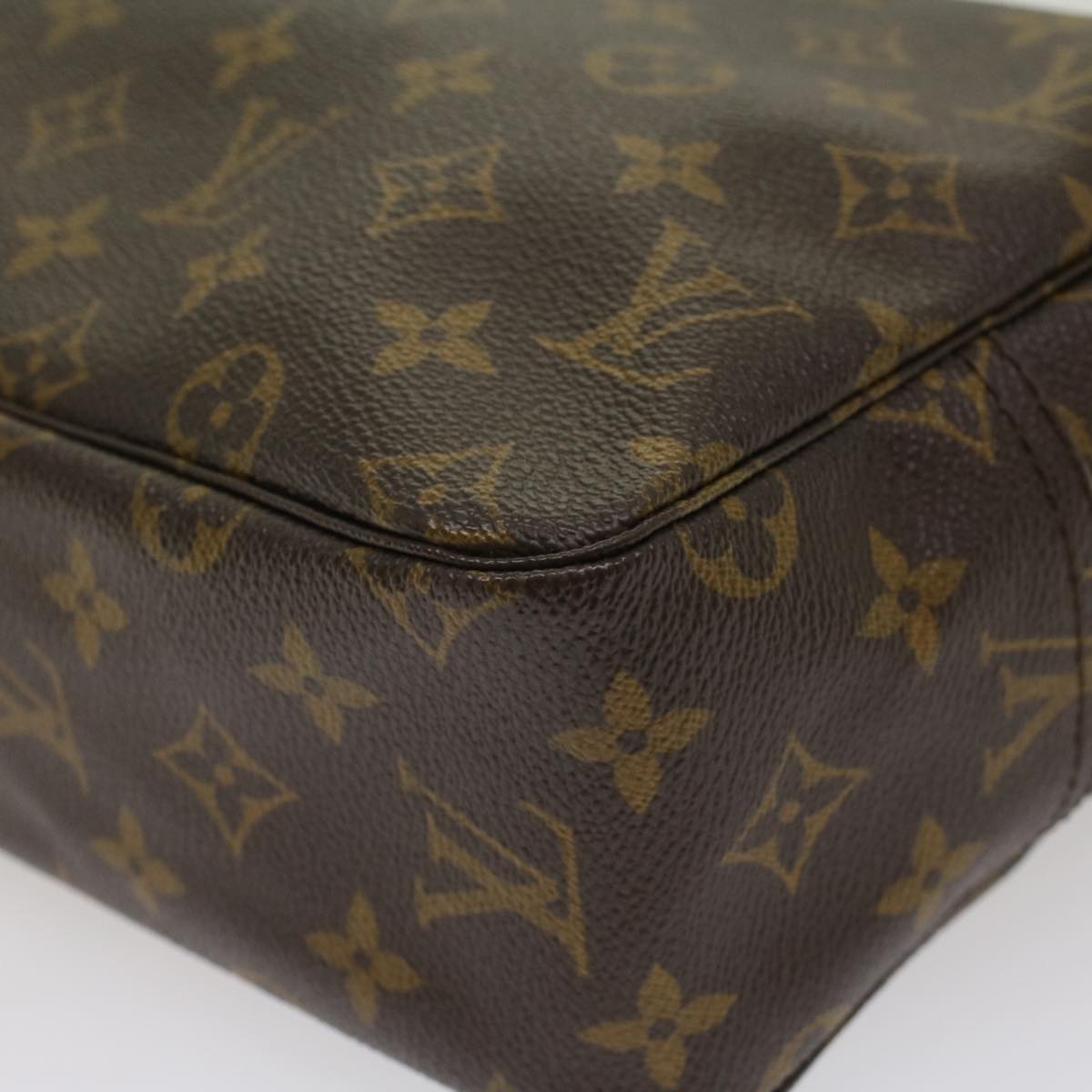 LOUIS VUITTON Monogram Trousse Toilette 28 Clutch Bag M47522 LV Auth am4927