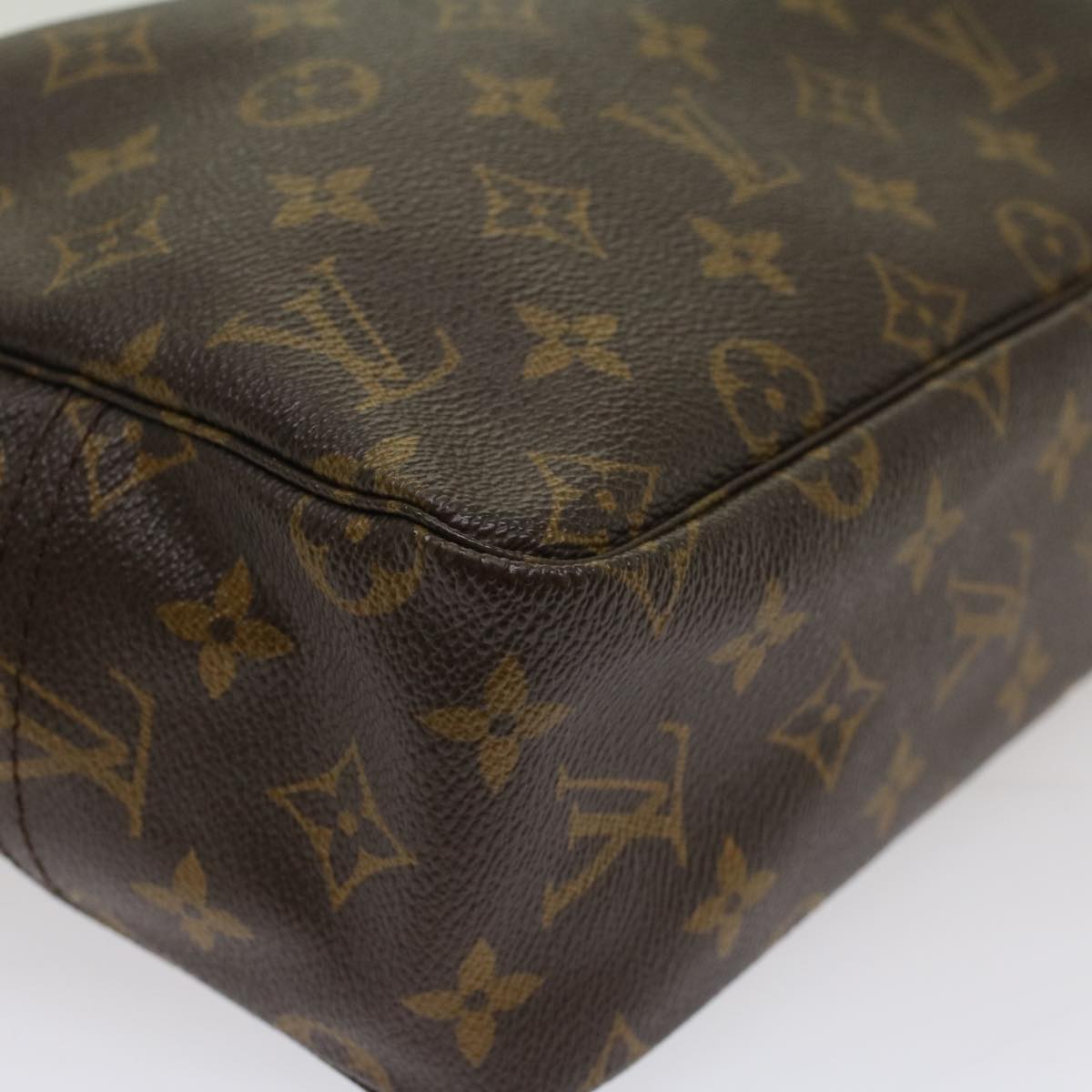 LOUIS VUITTON Monogram Trousse Toilette 28 Clutch Bag M47522 LV Auth am4927