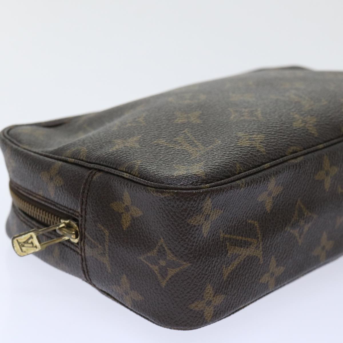 LOUIS VUITTON Monogram Trousse Toilette 23 Clutch Bag M47524 LV Auth am4928