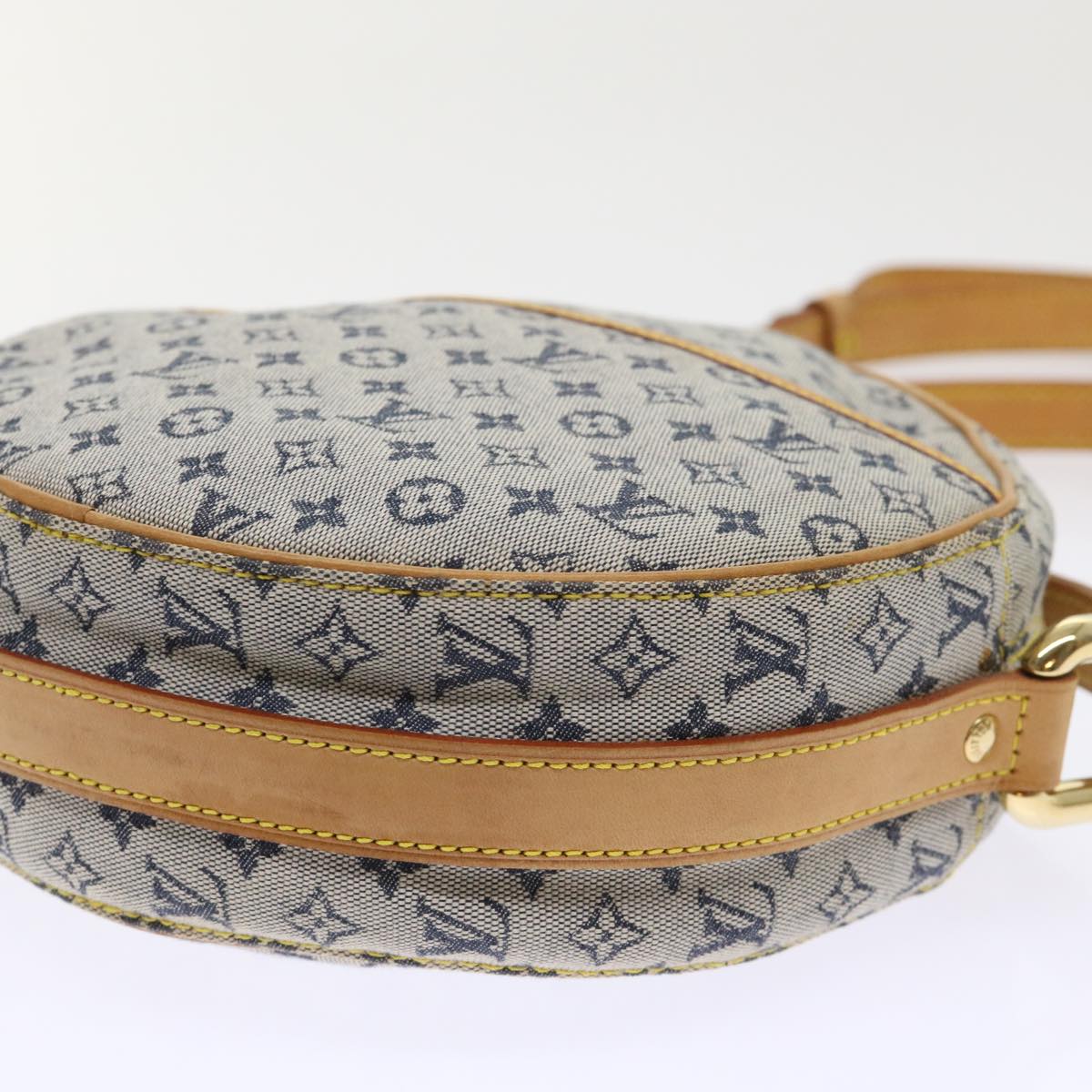 LOUIS VUITTON Monogram Mini Jeanne GM Shoulder Bag Blue M92000 LV Auth am4934