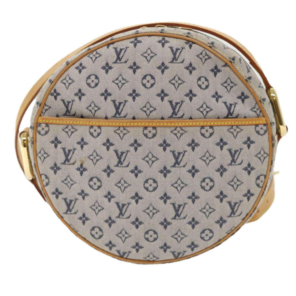 LOUIS VUITTON Monogram Mini Jeanne GM Shoulder Bag Blue M92000 LV Auth am4934