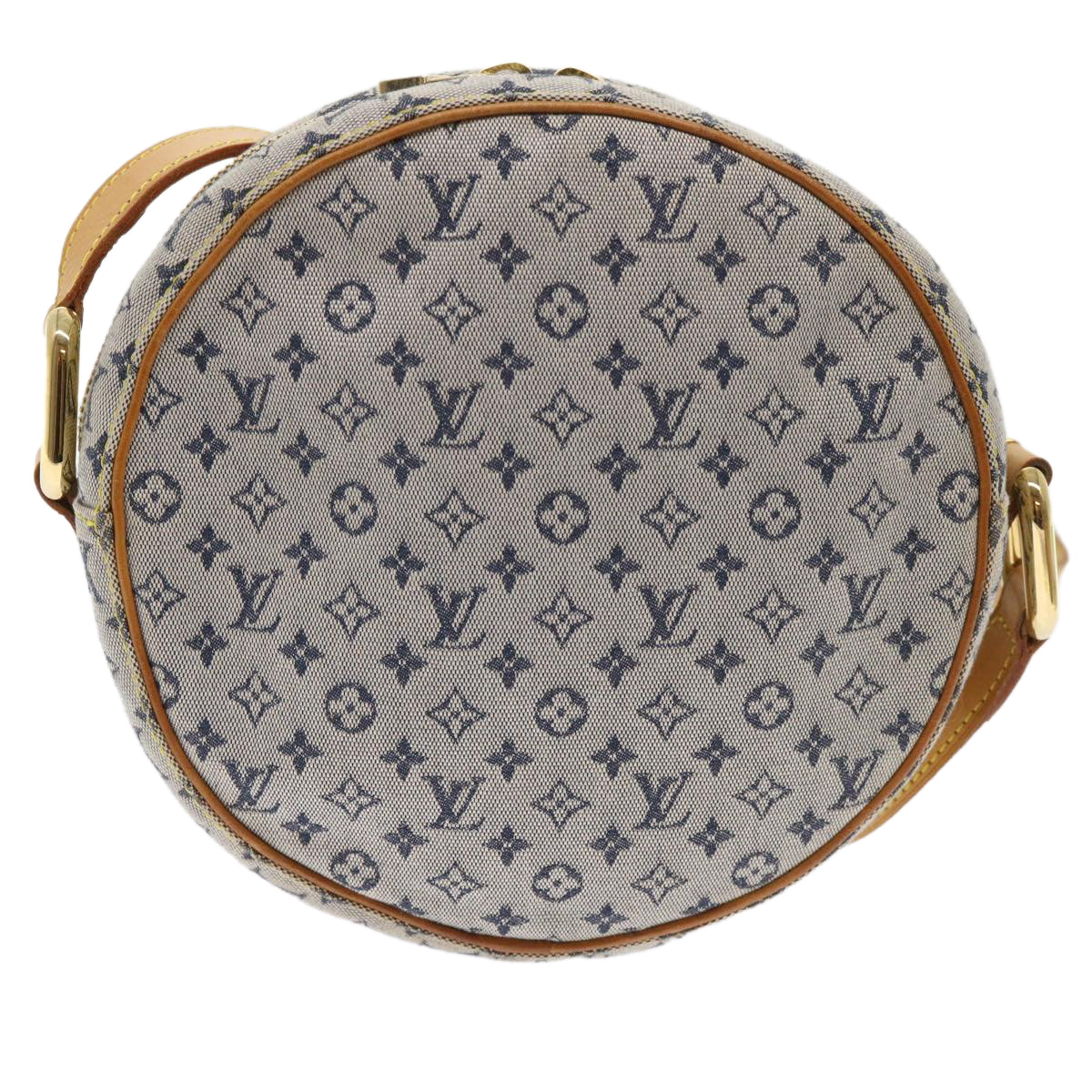 LOUIS VUITTON Monogram Mini Jeanne GM Shoulder Bag Blue M92000 LV Auth am4934