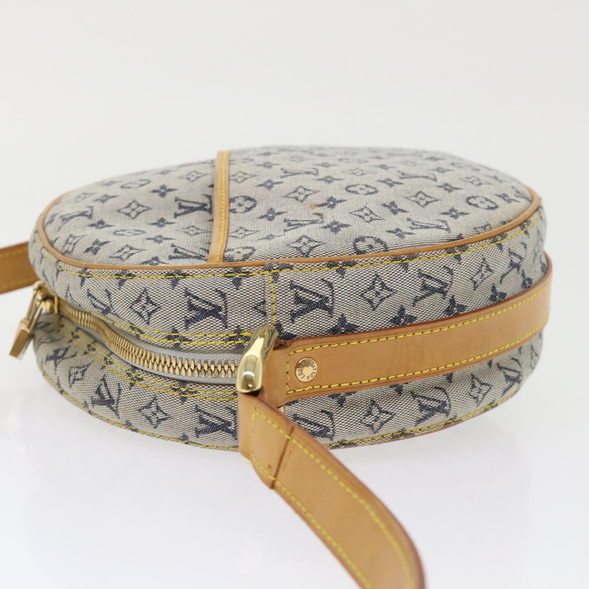 LOUIS VUITTON Monogram Mini Jeanne GM Shoulder Bag Blue M92000 LV Auth am4934