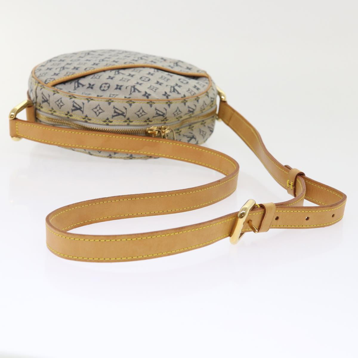 LOUIS VUITTON Monogram Mini Jeanne GM Shoulder Bag Blue M92000 LV Auth am4934