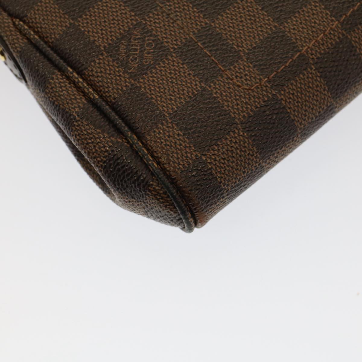 LOUIS VUITTON Damier Ebene Favorit PM Shoulder Bag 2way N41276 LV Auth am4945