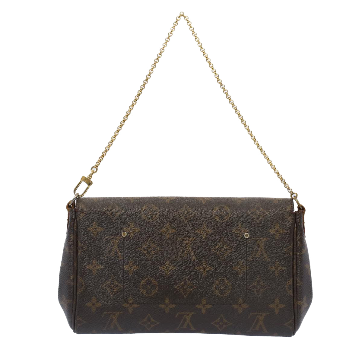 LOUIS VUITTON Monogram Favorit PM Shoulder Bag 2way M40718 LV Auth am4946 - 0