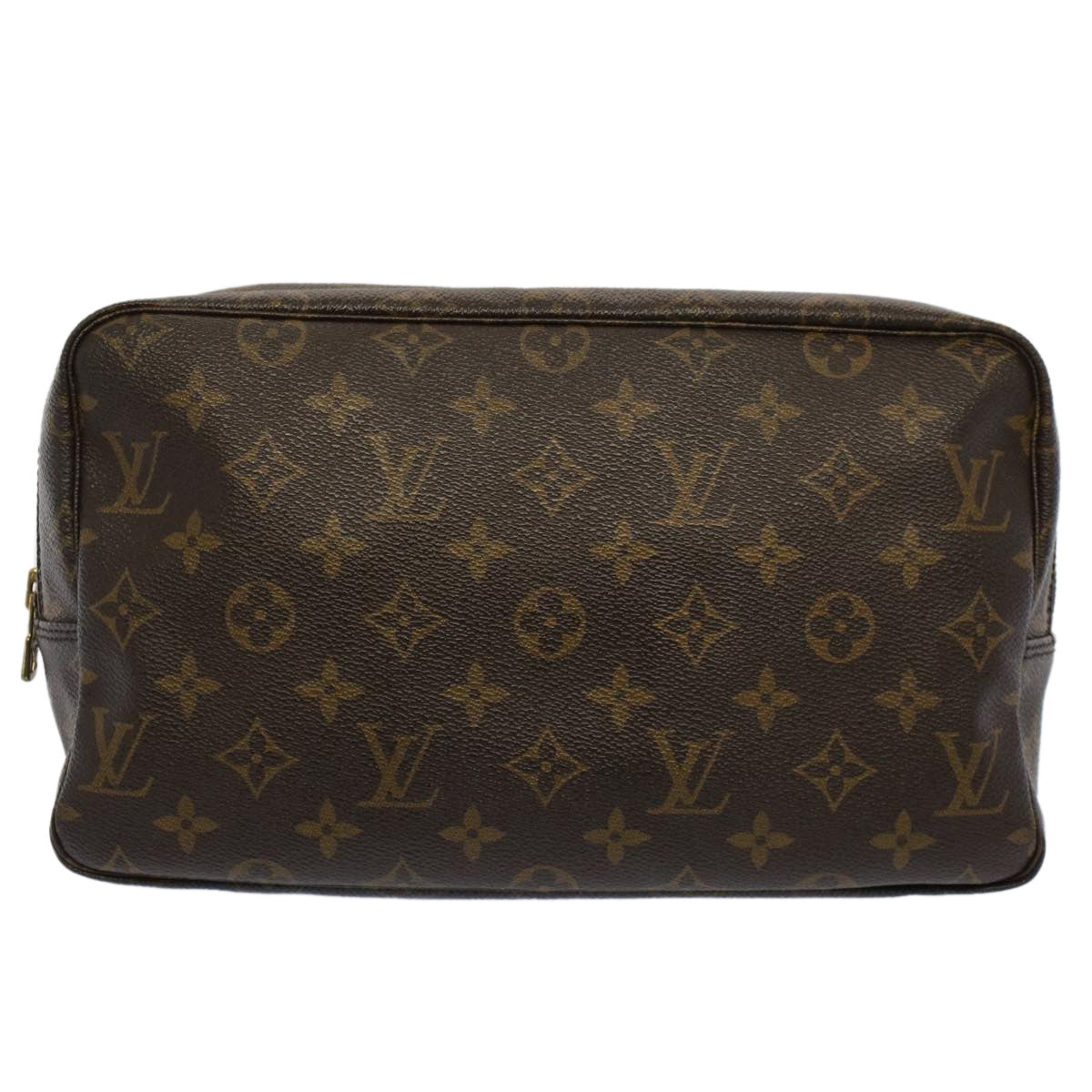 LOUIS VUITTON Monogram Trousse Toilette 28 Clutch Bag M47522 LV Auth am4952