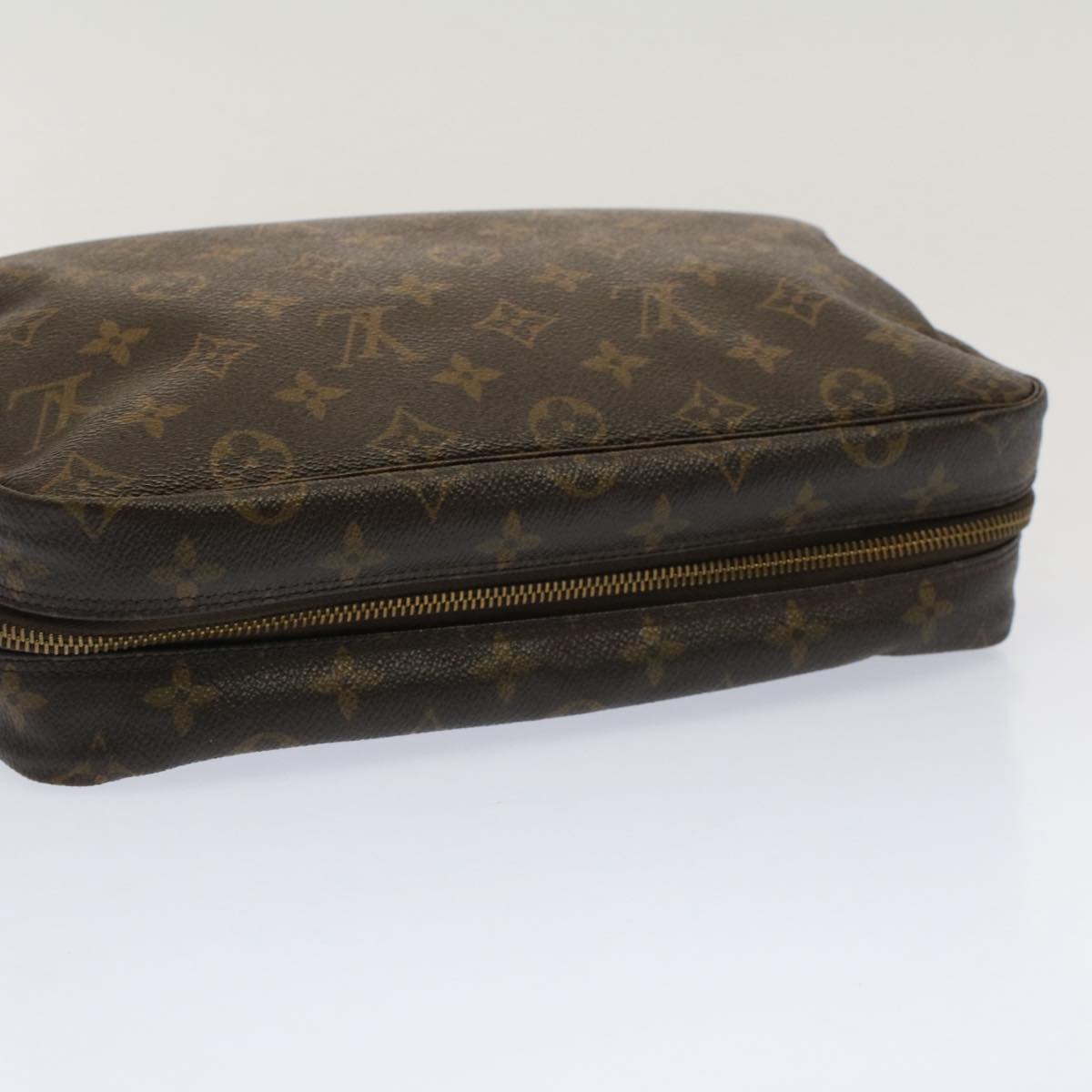 LOUIS VUITTON Monogram Trousse Toilette 28 Clutch Bag M47522 LV Auth am4952