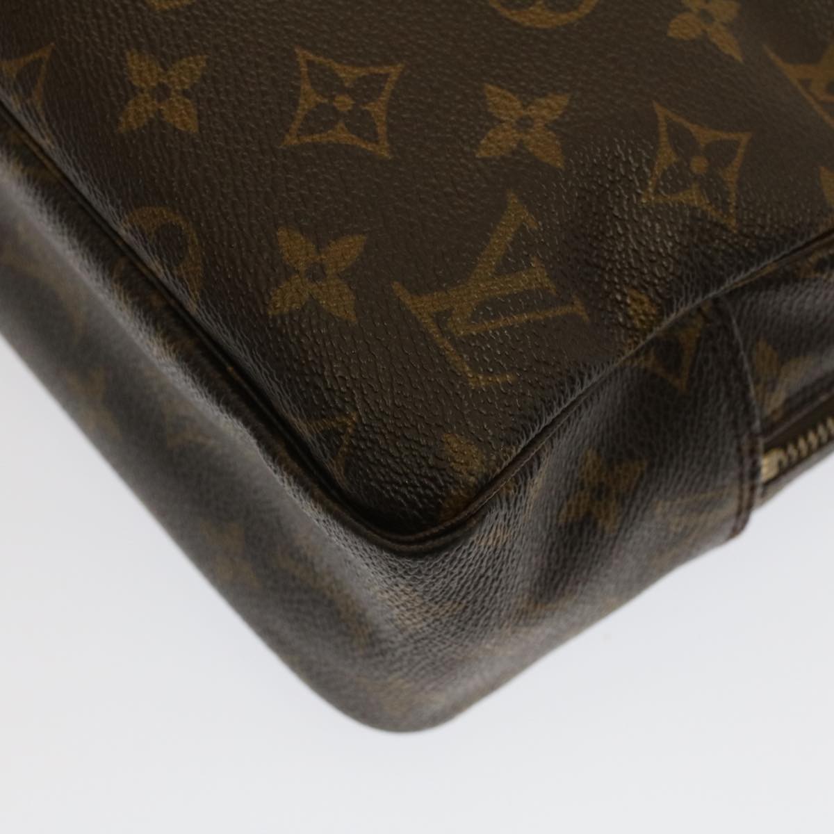 LOUIS VUITTON Monogram Trousse Toilette 28 Clutch Bag M47522 LV Auth am4952