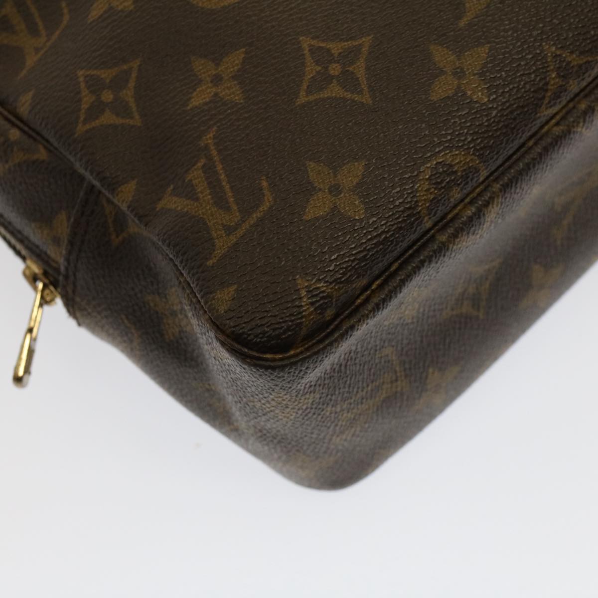 LOUIS VUITTON Monogram Trousse Toilette 28 Clutch Bag M47522 LV Auth am4952