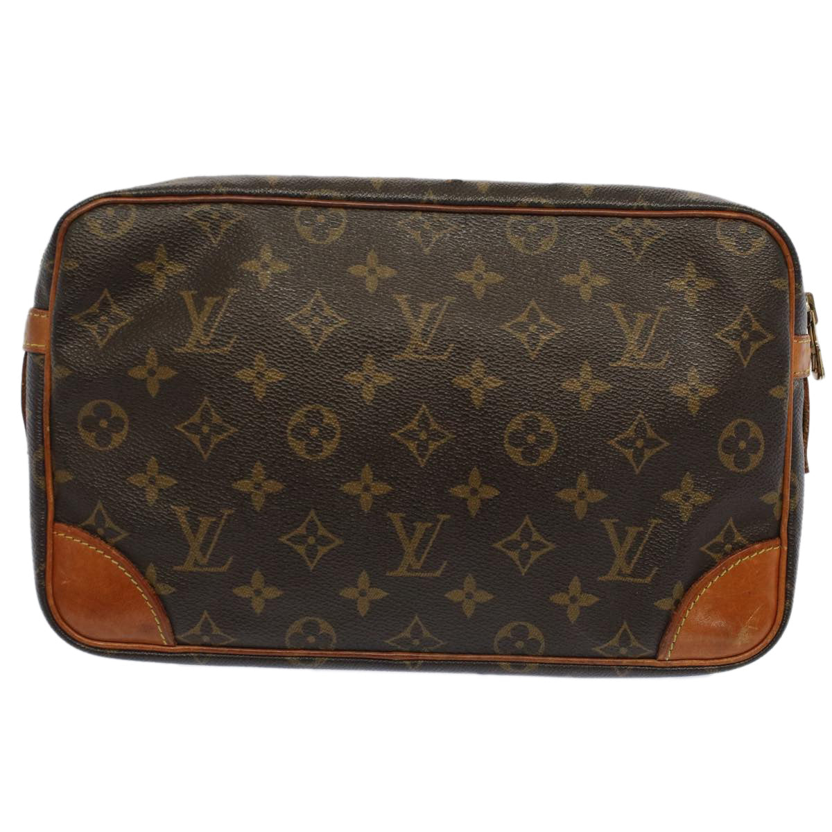 LOUIS VUITTON Monogram Compiegne 28 Clutch Bag M51845 LV Auth am4953 - 0