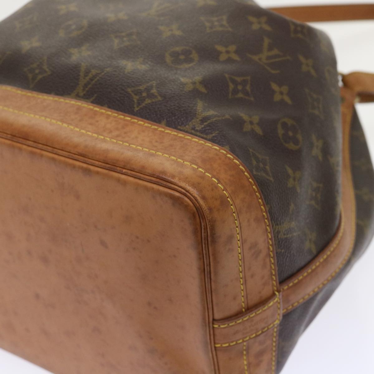 LOUIS VUITTON Monogram Noe Shoulder Bag M42224 LV Auth am4954