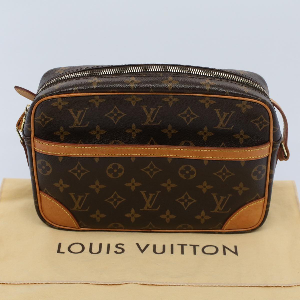 LOUIS VUITTON Monogram Trocadero 27 Shoulder Bag M51274 LV Auth am4971