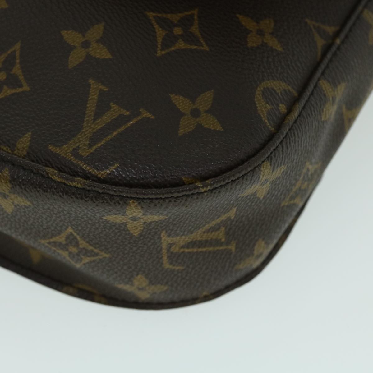 LOUIS VUITTON Monogram Saint Cloud GM Shoulder Bag M51242 LV Auth am4981