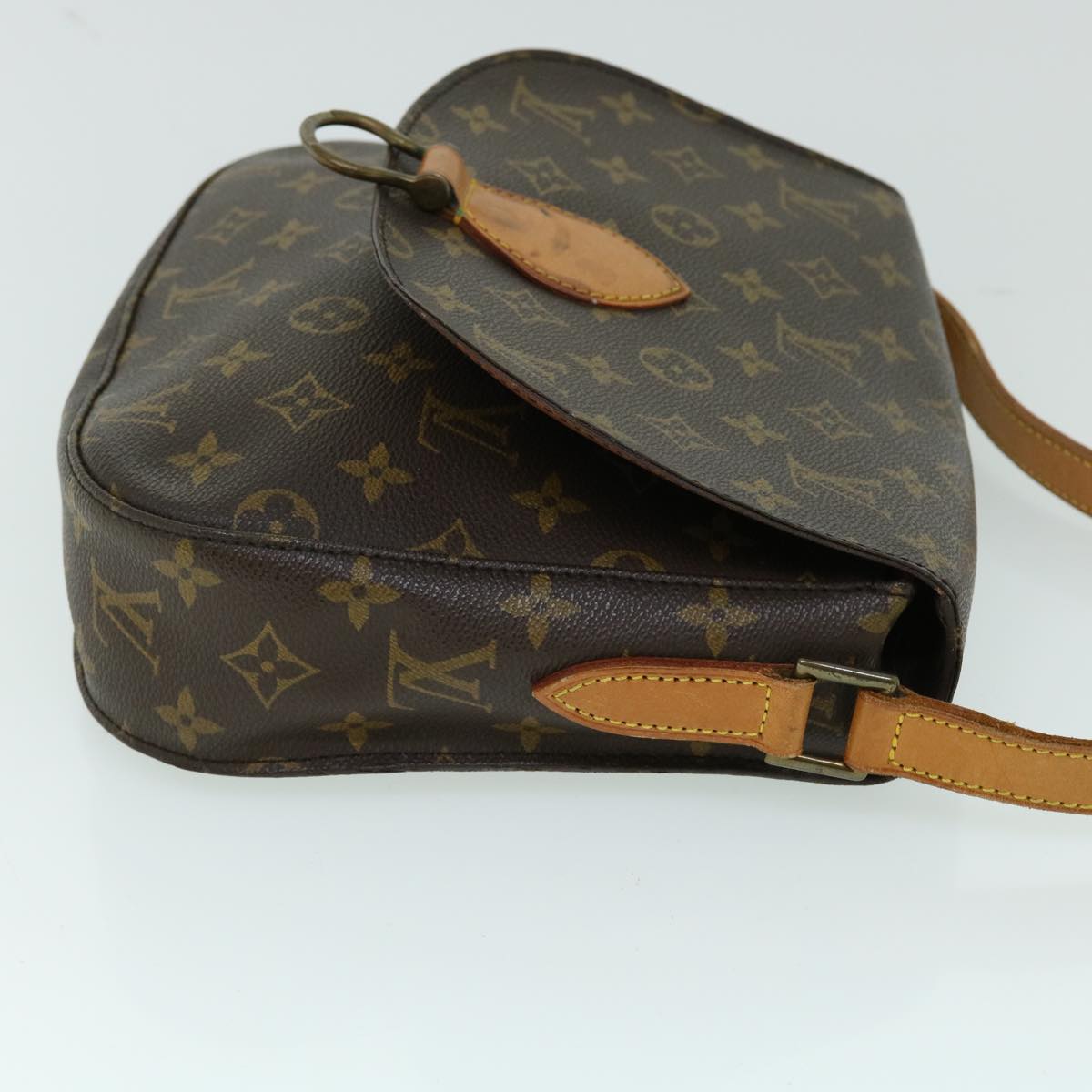 LOUIS VUITTON Monogram Saint Cloud GM Shoulder Bag M51242 LV Auth am4981