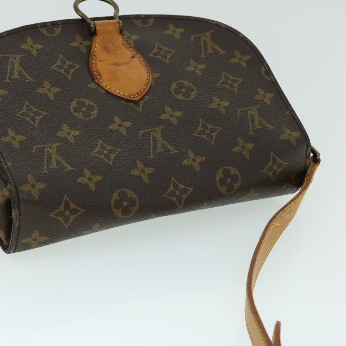 LOUIS VUITTON Monogram Saint Cloud GM Shoulder Bag M51242 LV Auth am4981